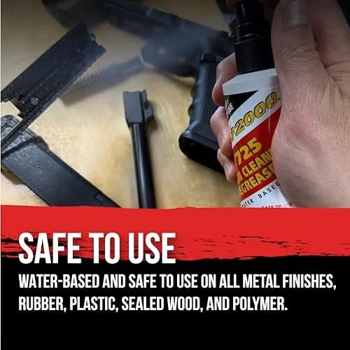 Slip2000 725 Gun Cleaner and Degreaser 16 fl oz | Removes Carbon, Grease & Grime thumbnail 4
