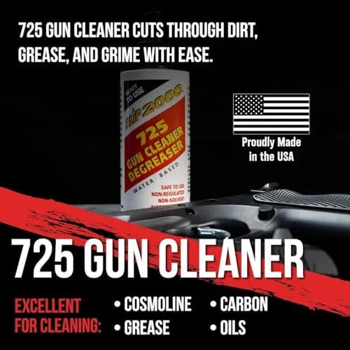 Slip2000 725 Gun Cleaner and Degreaser 16 fl oz | Removes Carbon, Grease & Grime thumbnail 2