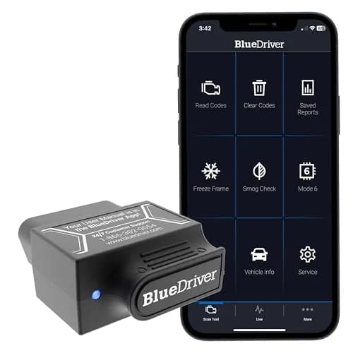 BlueDriver Bluetooth Pro OBDII Scan Tool for iPhone & Android | Diagnose Check Engine, ABS, SRS, Airbag & 7000+ Issues on Vehicles 1996+ thumbnail 1