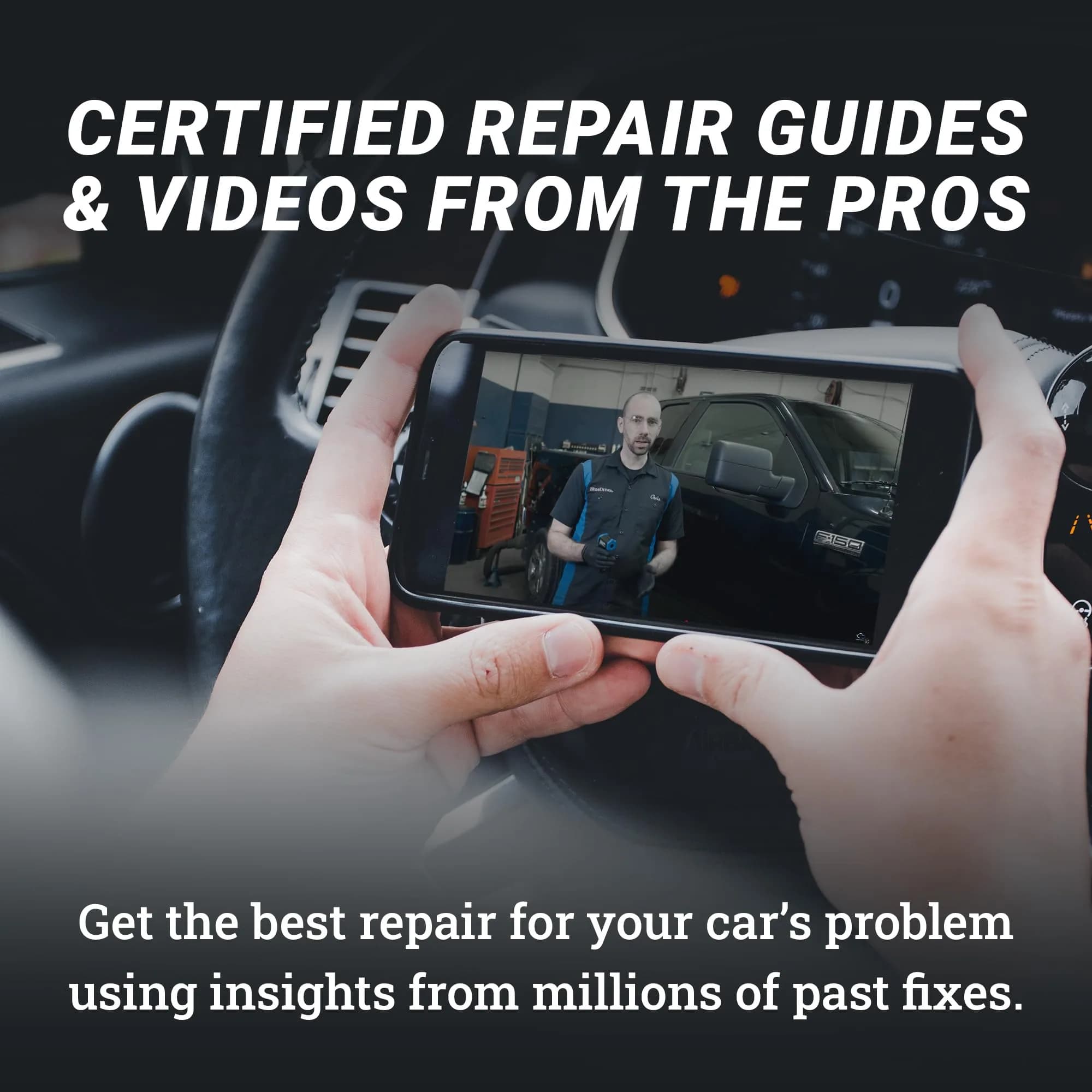 BlueDriver Bluetooth Pro OBDII Scan Tool for iPhone & Android | Diagnose Check Engine, ABS, SRS, Airbag & 7000+ Issues on Vehicles 1996+ - view 6