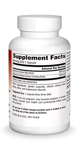 Planetary Herbals Agaricus Full Spectrum Immune & Natural Killer Cell Activator, 500mg | Supports Immunity & Well-Being thumbnail 3