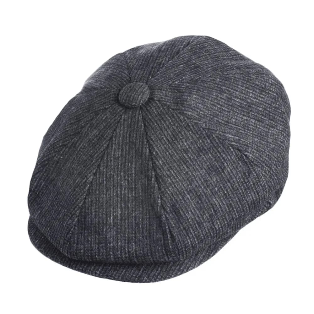 Jaxon & James Newsboy Cap Small Charcoal | Warm, Fully Lined Winter Hat for Women