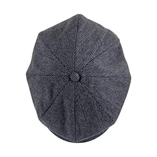 Jaxon & James Newsboy Cap Small Charcoal | Warm, Fully Lined Winter Hat for Women thumbnail 3