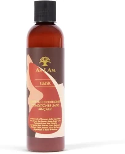 As I Am Leave-In Conditioner 237ml | Organic Hair Strengthener & Curl Enhancer thumbnail 1