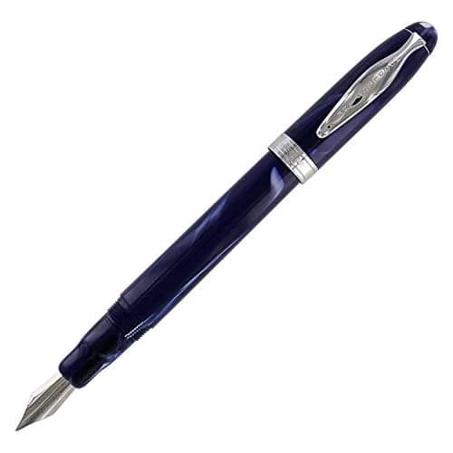 Noodler's Ahab Flex Nib Fountain Pen Lapis Medieval 1 Count | Fine Nib, Biodegradable, Blue & Black thumbnail 1