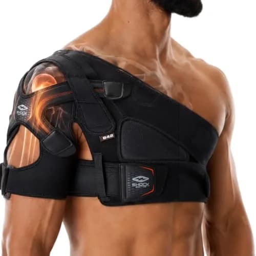 Shock Doctor Rotator Cuff Shoulder Brace for Men, Shoulder Brace for Women | Support for AC Sprains & Rotator Cuff Injuries thumbnail 1