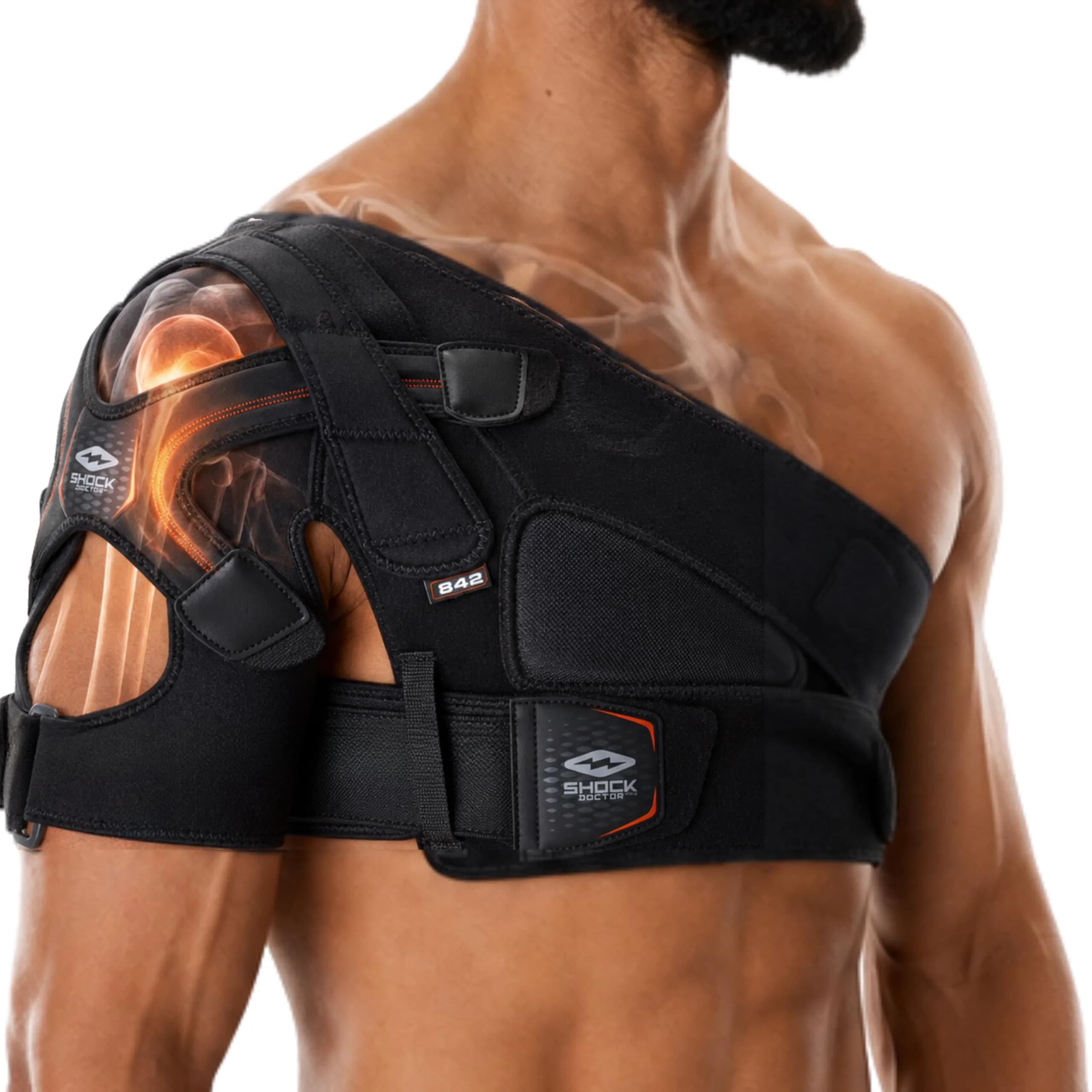 Shock Doctor Rotator Cuff Shoulder Brace for Men, Shoulder Brace for Women | Support for AC Sprains & Rotator Cuff Injuries - main product image
