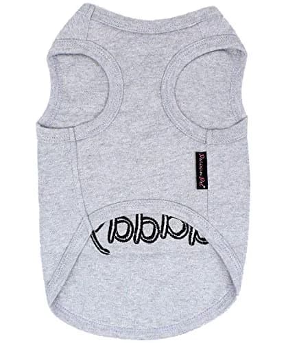 Parisian Pet Dog Shirt - 100% Cotton Sleeveless Small Dog Clothes | Breathable & Lightweight thumbnail 2