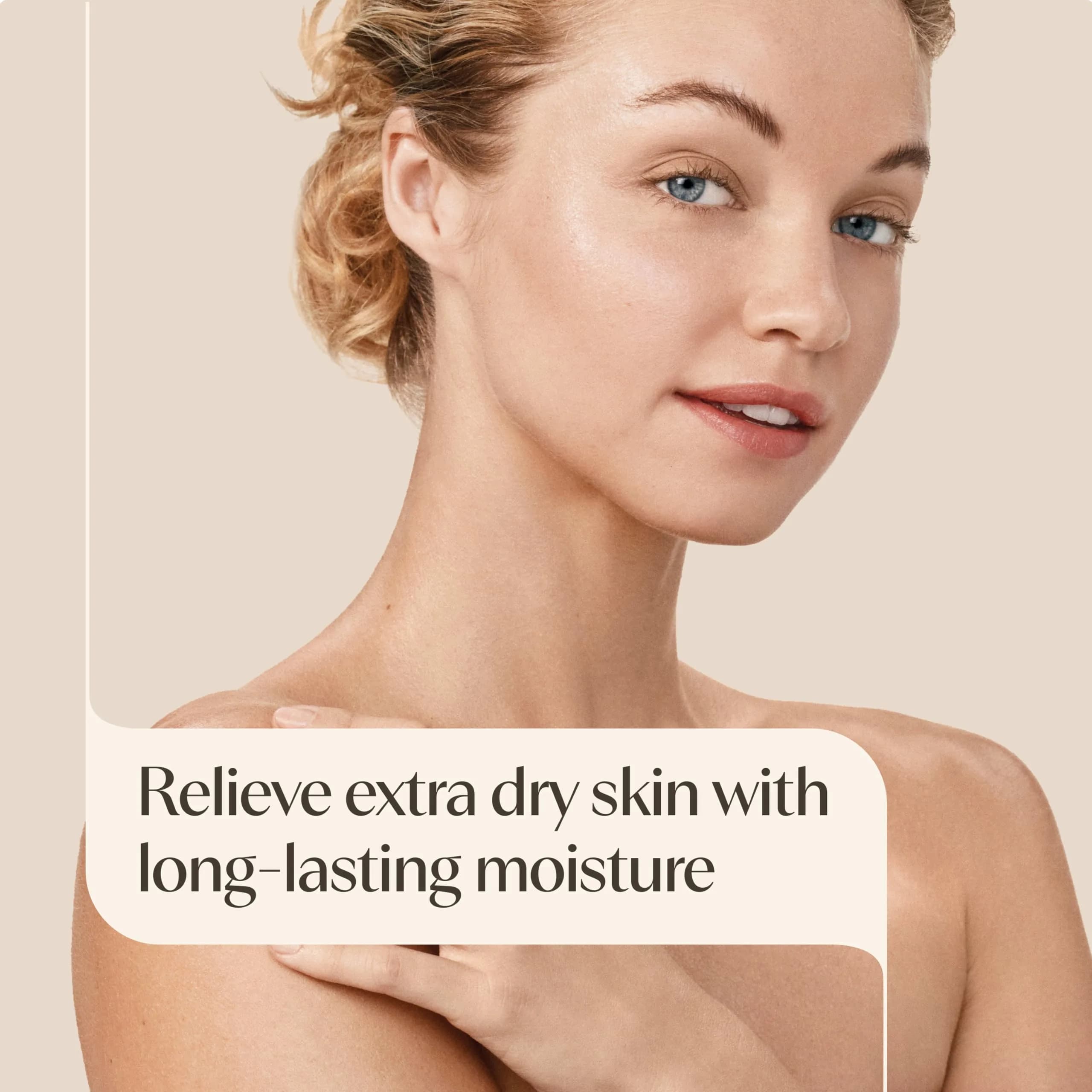Aveeno Skin Relief Intense Moisture Repair Body Cream 325ml (11 Oz) | Fragrance-Free Triple Oat & Shea Butter for Very Dry Skin - view 7