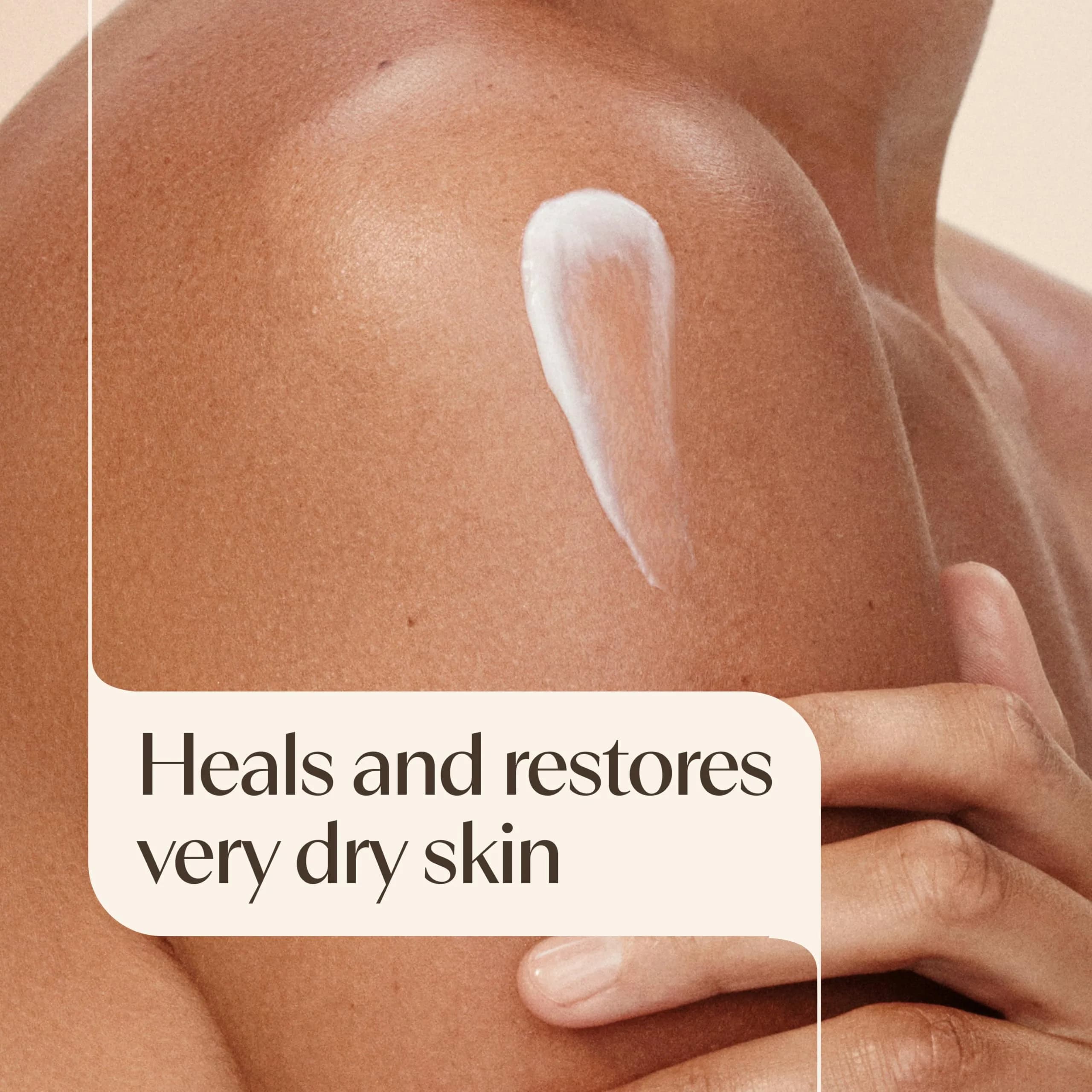 Aveeno Skin Relief Intense Moisture Repair Body Cream 325ml (11 Oz) | Fragrance-Free Triple Oat & Shea Butter for Very Dry Skin - view 3
