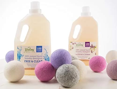Woolzies Organic Wool Dryer Balls XL | 6-Pack (0.39 kg) | Natural Fabric Softener for Laundry thumbnail 4