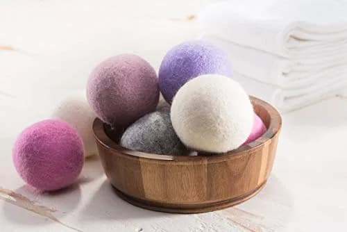 Woolzies Organic Wool Dryer Balls XL | 6-Pack (0.39 kg) | Natural Fabric Softener for Laundry thumbnail 5