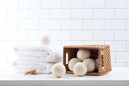 Woolzies Organic Wool Dryer Balls XL | 6-Pack (0.39 kg) | Natural Fabric Softener for Laundry thumbnail 2