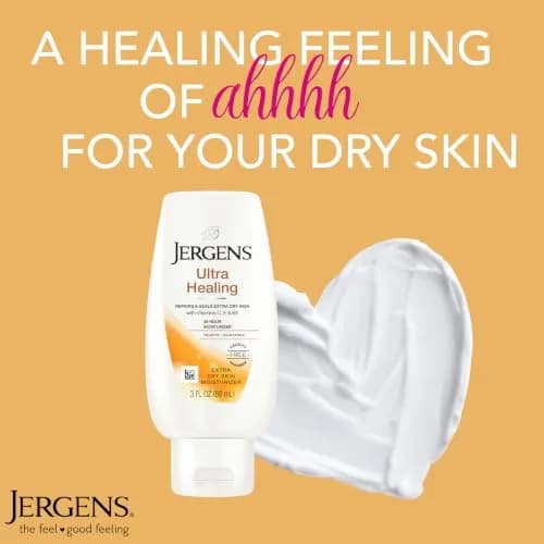 Jergens Ultra Healing Dry Skin Lotion, Hand and Body Moisturizer 261 ml (9 Fl Oz) | Hydrates Extra Dry Skin thumbnail 7
