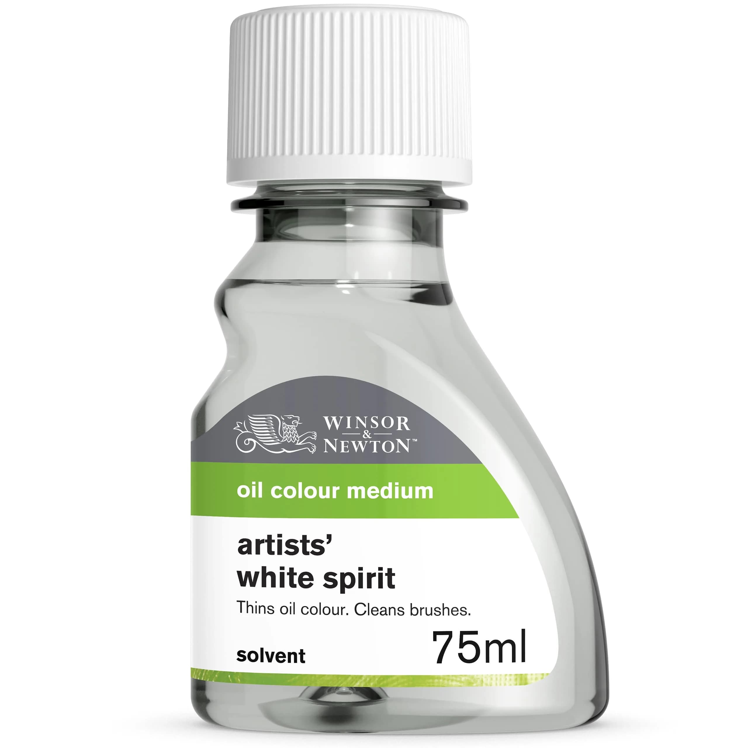 Winsor & Newton Artists' White Spirits, 75ml | Thinner & Brush Cleaner for Oil & Alkyd Colors — Artists' White Spirits