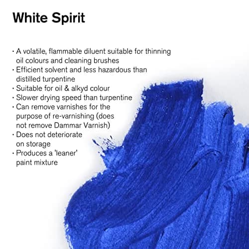 Winsor & Newton Artists' White Spirits, 75ml | Thinner & Brush Cleaner for Oil & Alkyd Colors thumbnail 2