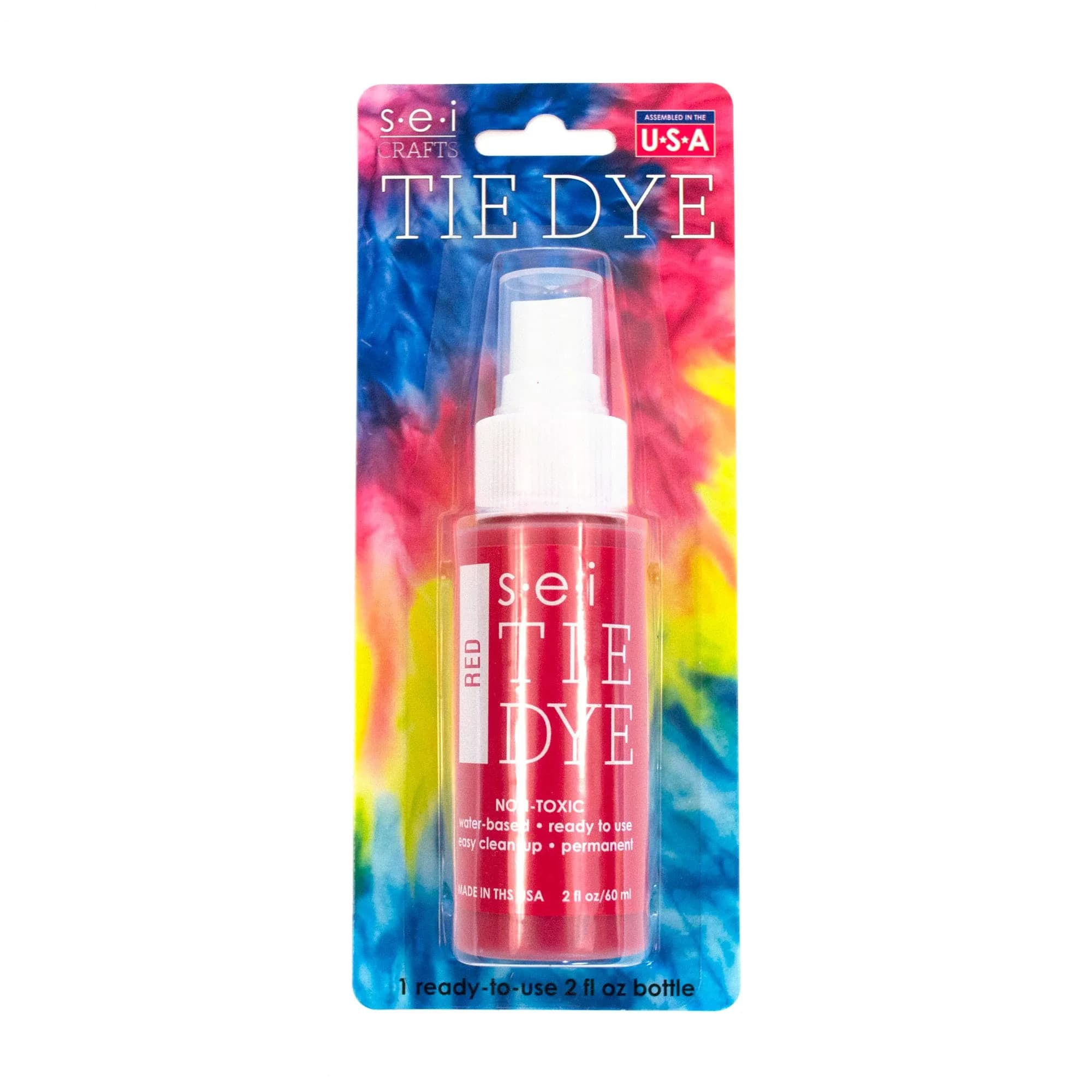 S·E·I Red Tie Dye Spray 59 ml (2 fl oz) | Easy-to-Use Fabric Dye for Vibrant Results - view 4