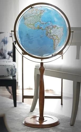 Replogle Chamberlin Illuminated Globe 16" Diameter | Classic Topographic Design with Bright LED Lights thumbnail 3
