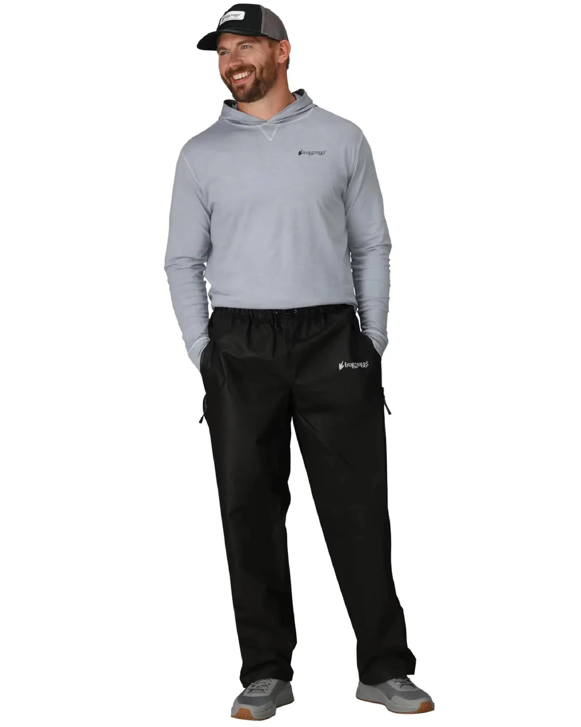 FROGG TOGGS Men's Bull Frogg Waterproof Rain Pant, Medium | Breathable, Wind-Resistant, Fully Taped Seams