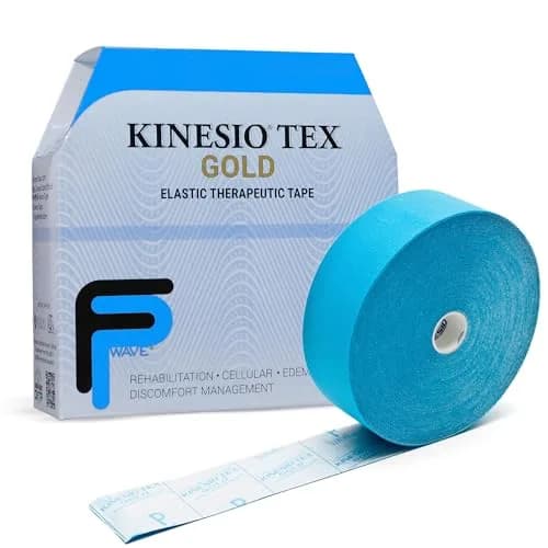 Kinesio Tex Gold FP Elastic Therapeutic Athletic Tape Bulk Roll 2 in. x 103 ft | Water-Resistant, Latex-Free Support thumbnail 1