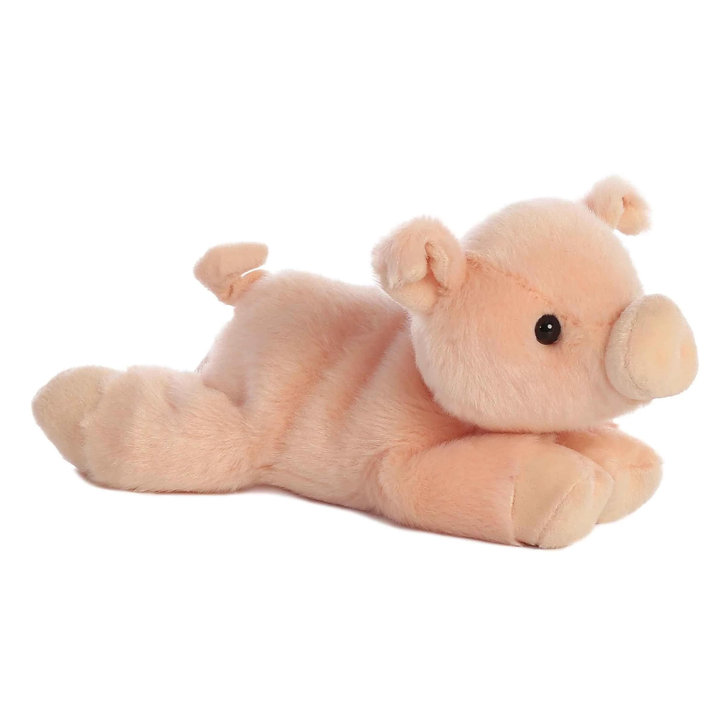 Aurora Mini Flopsie Percy Stuffed Animal 8-Inch Pink | Soft Plush Toy for All Ages - main product image