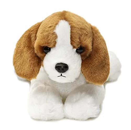 Aurora Adorable Mini Flopsie Homer Stuffed Animal 20 cm (8 Inches) | Soft, Huggable Beagle Plush Toy thumbnail 3