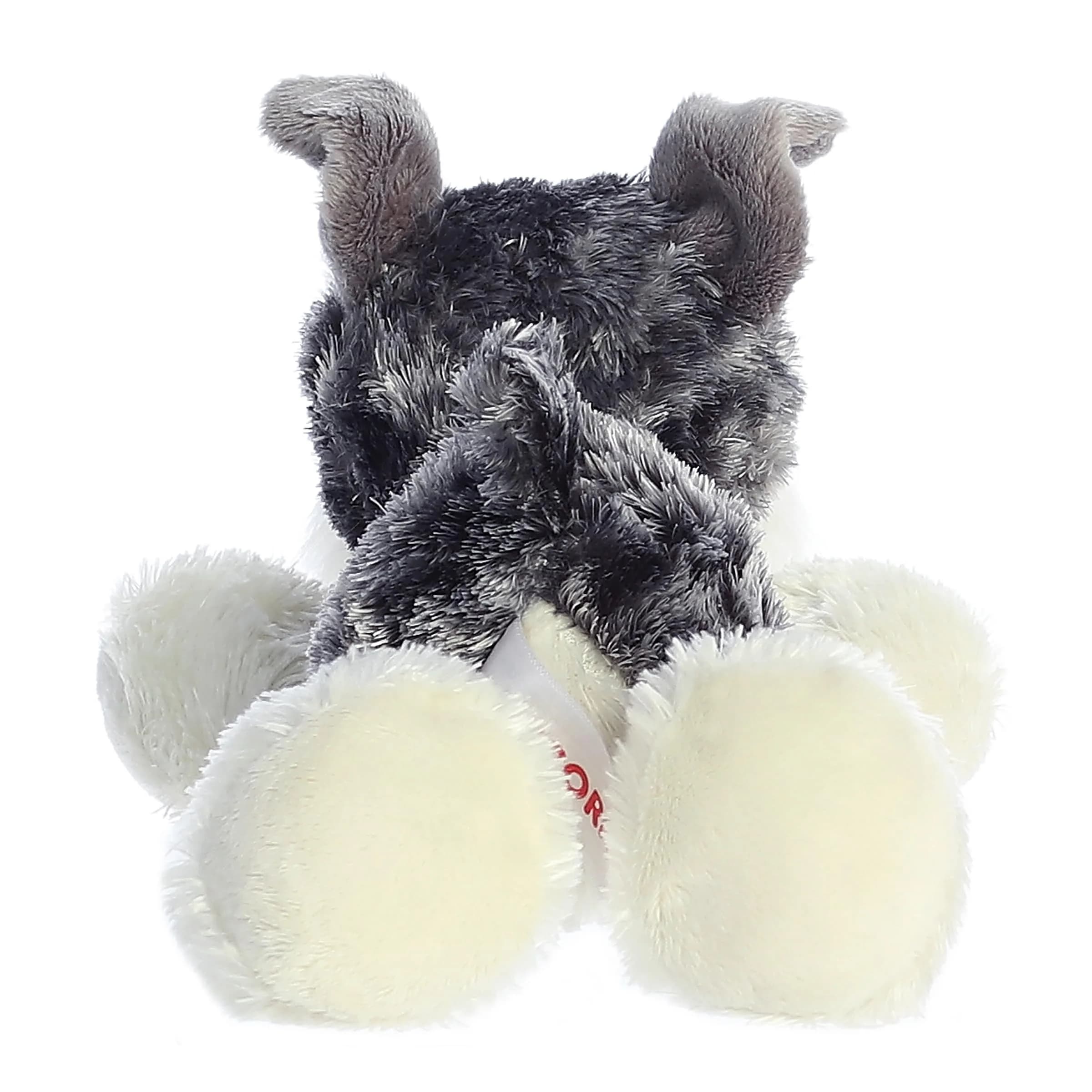 Aurora Mini Flopsie Stein Stuffed Animal 20.3cm (8 Inches) | Adorable Gray Schnauzer Plush Toy - view 2