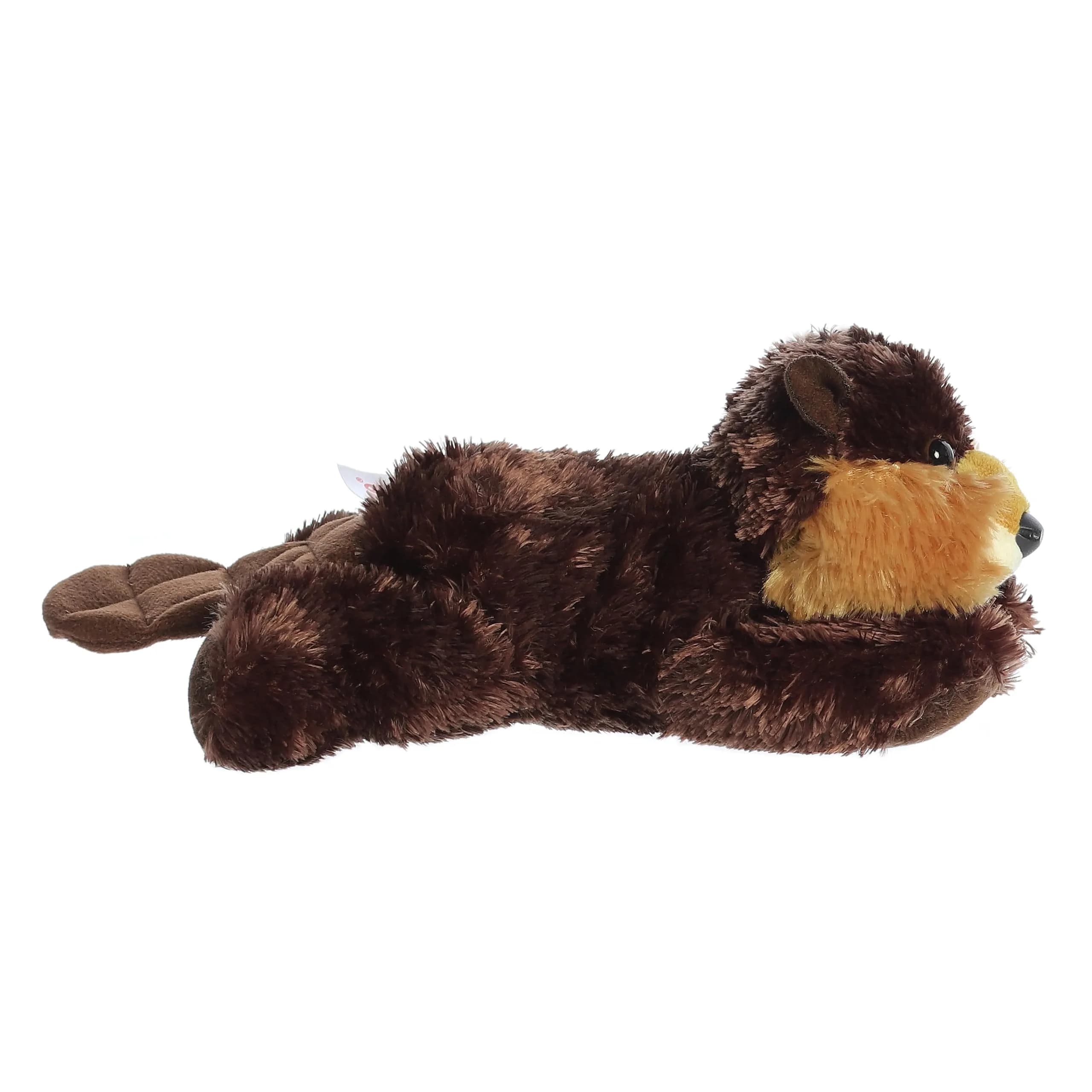 Aurora Adorable Mini Flopsie Builder Beaver Stuffed Animal 20.3cm (8 Inches) | Soft, Cute, and Lovable Plush Toy for All Ages thumbnail 3