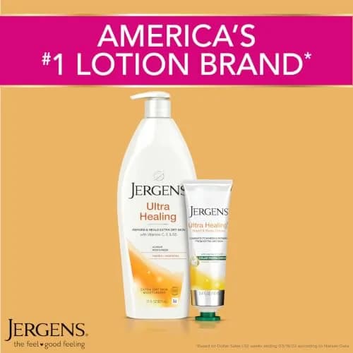Jergens Ultra Healing Dry Skin Moisturizer 621 ml (21 Fl Oz) | Dermatologist Tested for Extra Dry Skin thumbnail 8
