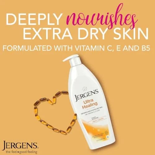 Jergens Ultra Healing Dry Skin Moisturizer 621 ml (21 Fl Oz) | Dermatologist Tested for Extra Dry Skin thumbnail 3