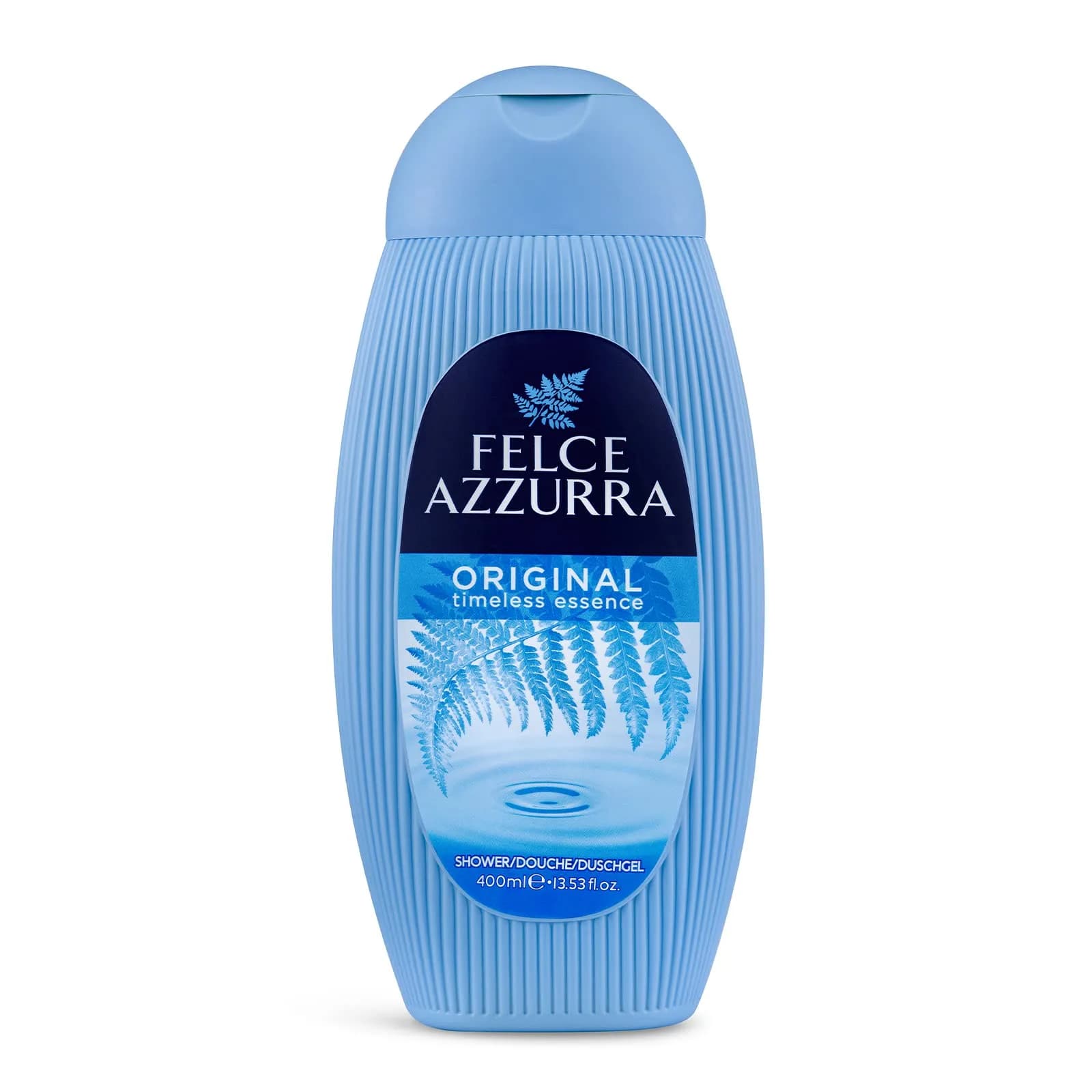 Felce Azzurra Classic Shower Gel 400ml (13.5 Fl Oz) | Gentle, Scented, Natural Formula — Nipple-438