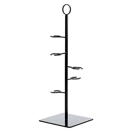 Oenophilia Amelia Flight Wine Server 5-Stem | Cascading Steel Design for Wine Flights thumbnail 2