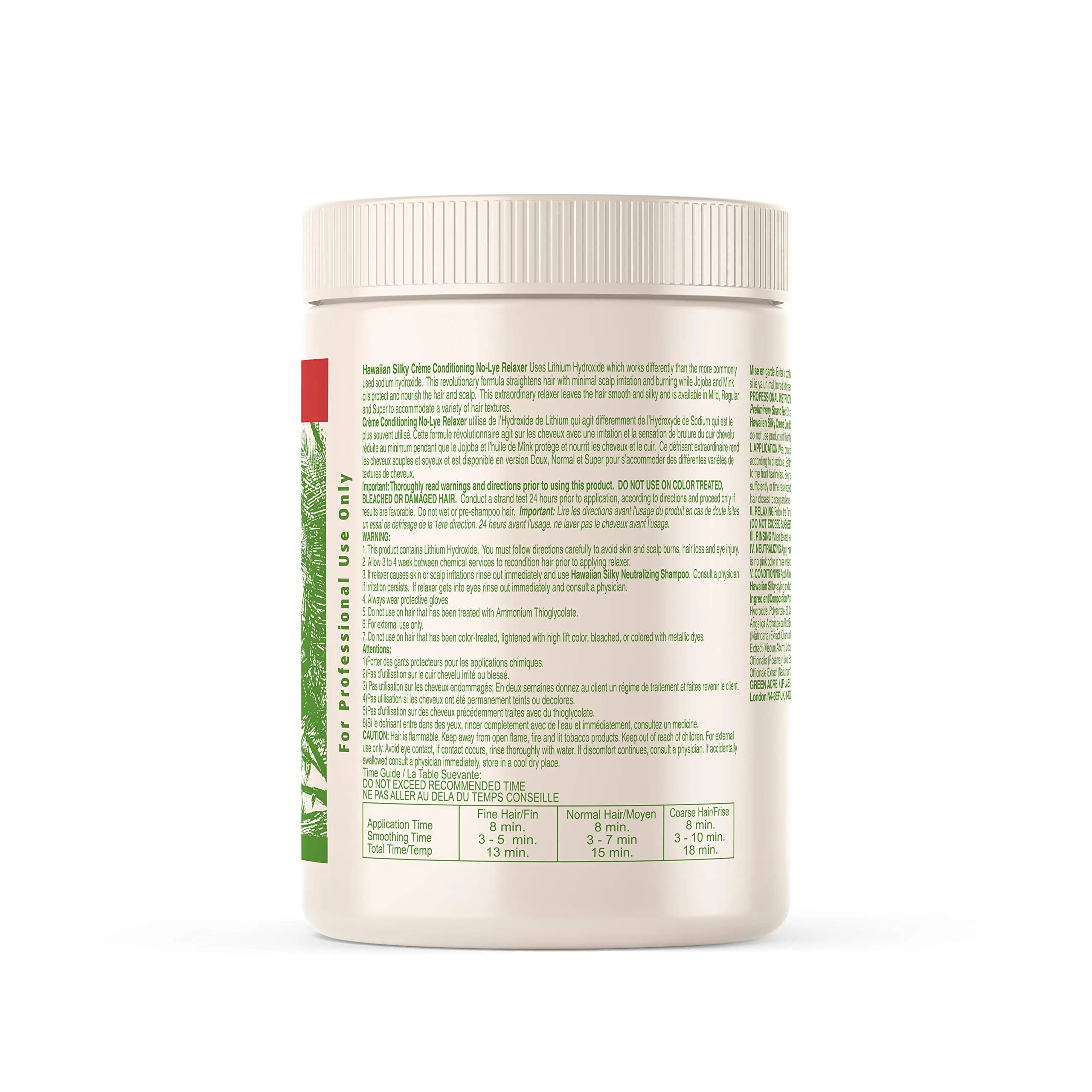 Hawaiian Silky No Lye Relaxer Super 591ml (20 Ounce) | Gentle Straightening for Coarse Hair - view 2
