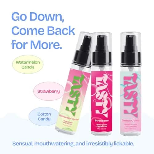 IntiMD Tasty Cotton Candy Water Based Flavored Edible Play Oral Gel, 2 oz | Candy-Inspired Sensual Flavor, Safe & Vegan thumbnail 8