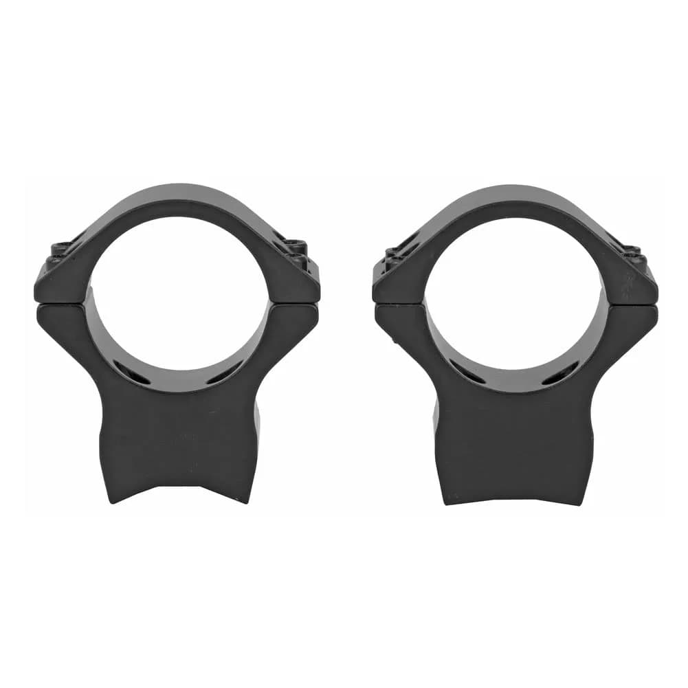 Talley X-Bolt Scope Mounts - 940735 1" Tube Diameter Medium Black Anodized Mounting Rings - F .540", R .615" Height | Precision American Engineering