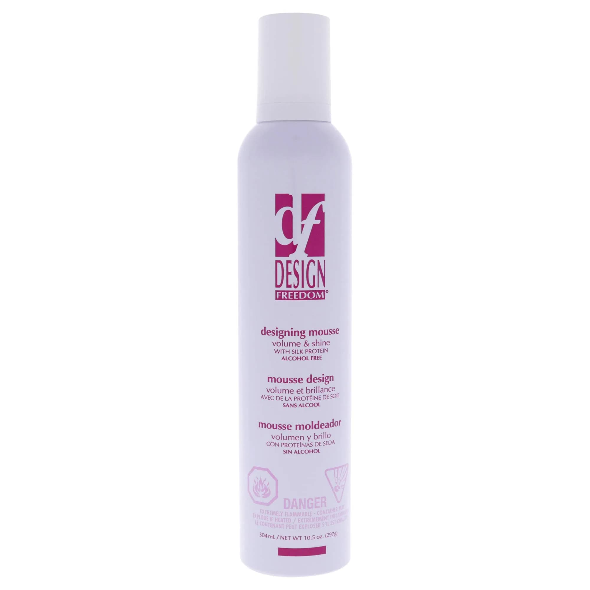 Zotos Design Freedom Designing Mousse, 10.5 oz | Natural hold & volume for all hair types