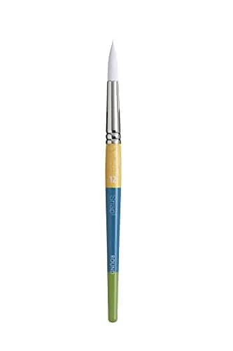 Princeton Snap! Round Paintbrush Size 12 | Synthetic Taklon Bristles for Watercolor & Acrylics thumbnail 1
