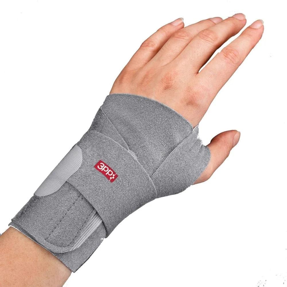 3-Point Products ThumSling Left Small/Medium | Supports Thumb Arthritis Comfort — Gray