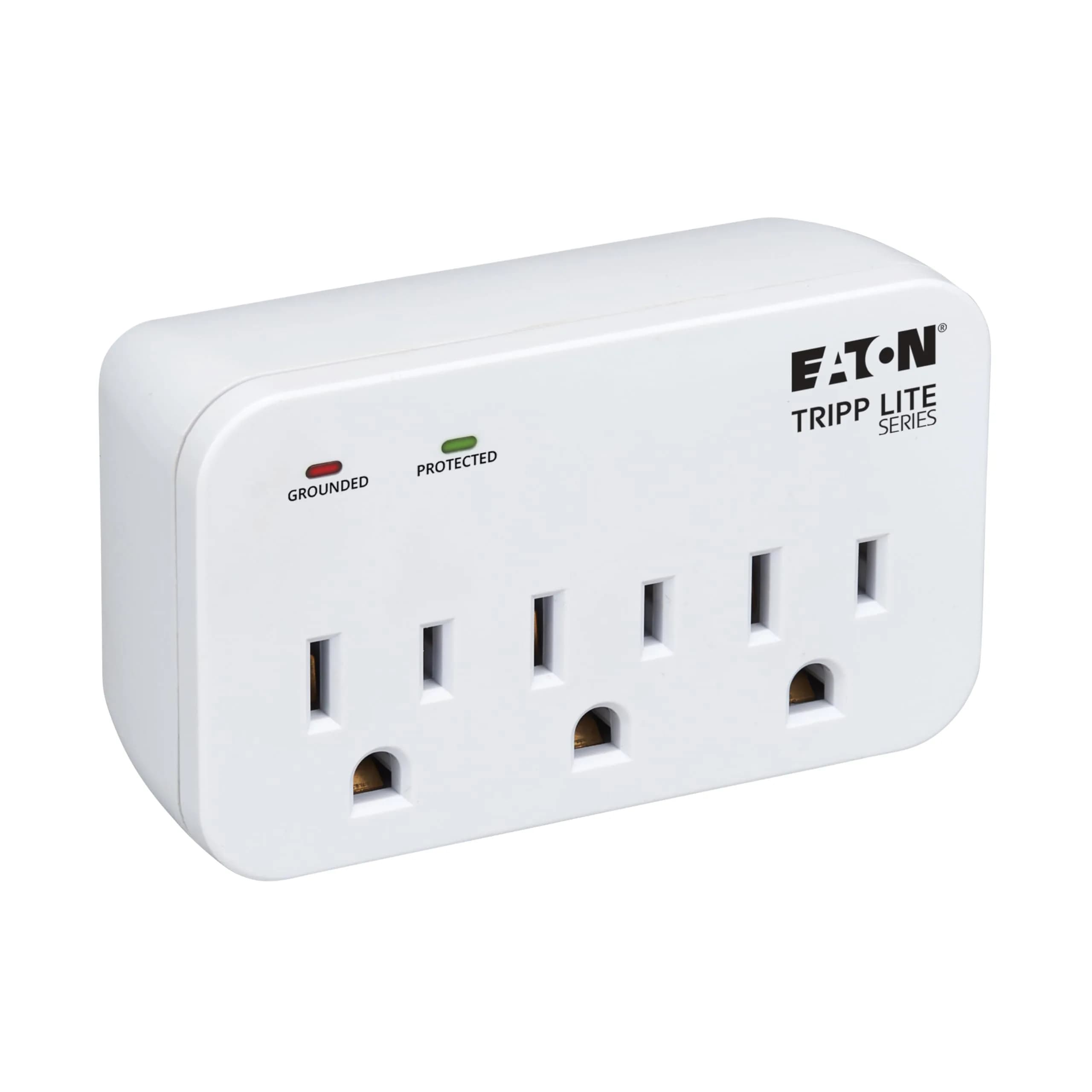 TRIPP LITE Surge Protector 3 Outlets | 660 Joules, Compact, UL Certified, Lifetime Warranty