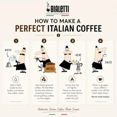 Bialetti Preziosa French Press Coffee Maker 1L (34oz) | Stainless Steel & Borosilicate Glass thumbnail 4