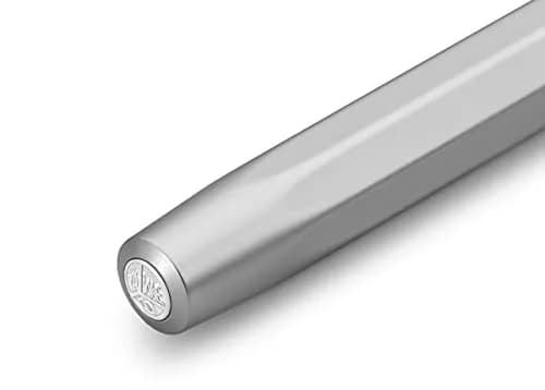 Kaweco AL SPORT Fountain Pen Silver 13 cm (0.5 in) | Premium Metal Pen with Medium Nib, Made in Germany thumbnail 4