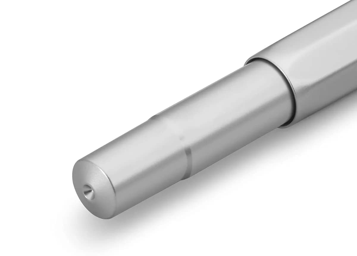 Kaweco AL SPORT Fountain Pen Silver 13 cm (0.5 in) | Premium Metal Pen with Medium Nib, Made in Germany - view 5