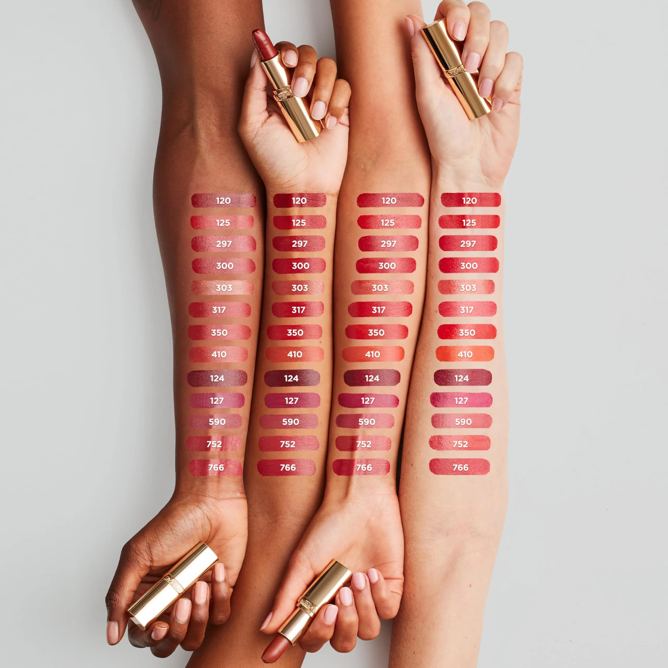 L'Oreal Paris Colour Riche Original Satin Lipstick in Blazing Lava - Rich Satin Finish, Hydrating - view 3