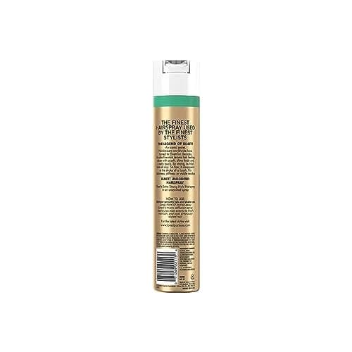 L'Oreal Paris Elnett Unscented Hairspray, Extra Strong Hold 312ml (11 oz) | Humidity Resistant Frizz Control thumbnail 8