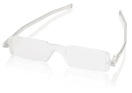 Nannini 7502 Compact One Optics 2.0 Temples Reading Glass (Crystal) | Ultra-thin foldable unisex eyewear thumbnail 3