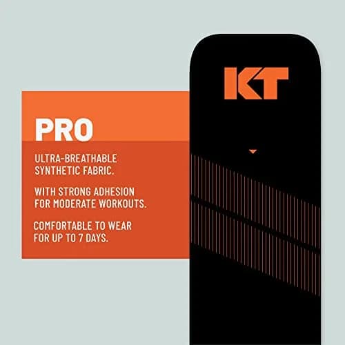 KT Tape Pro Synthetic Kinesiology Athletic Tape 20 Count 10” Precut Strips Epic Purple | Supports Muscles & Joints thumbnail 4
