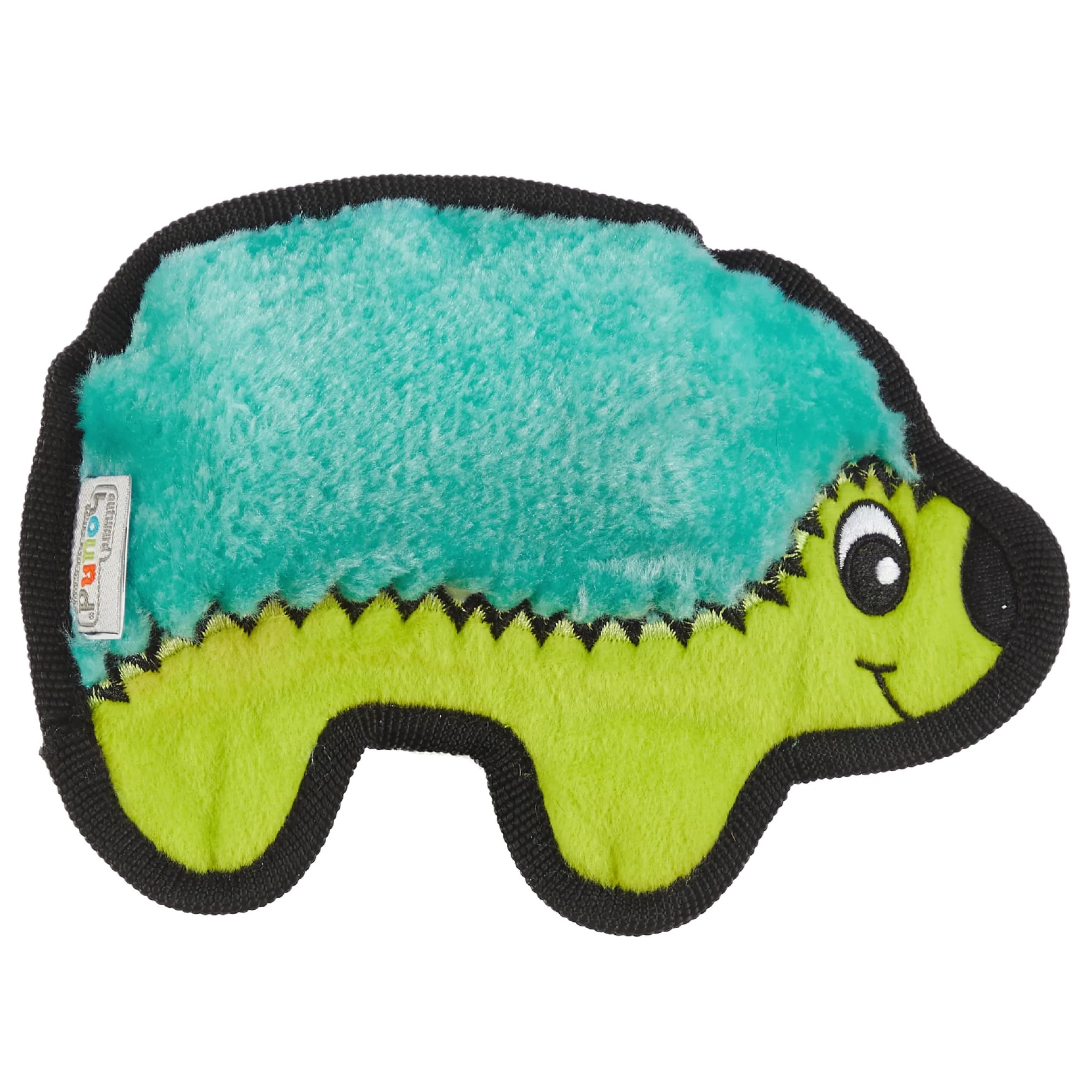 Outward Hound Durablez Minis Tough Chew Plush Squeaky Dog Toy Pig 17.3 cm (6.8") | Stuffing-Free Interactive Play — Hedgehog