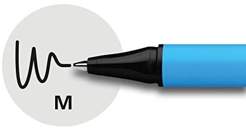 Schneider Slider Edge M (Medium) Ballpoint Pen 1.0mm Light Blue Barrel Black Ink | Carbon Neutral German Made thumbnail 4