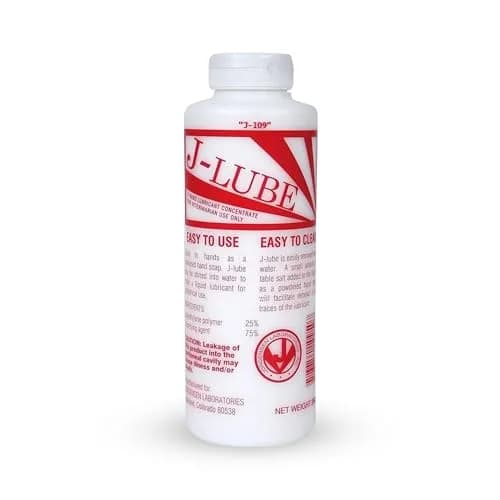 JorVet J-Lube Powder Lubricant 283.5 g (10 oz) | Easy-Mix Formula for Veterinary & Obstetrical Use thumbnail 1