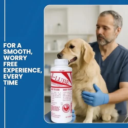 JorVet J-Lube Powder Lubricant 283.5 g (10 oz) | Easy-Mix Formula for Veterinary & Obstetrical Use thumbnail 5